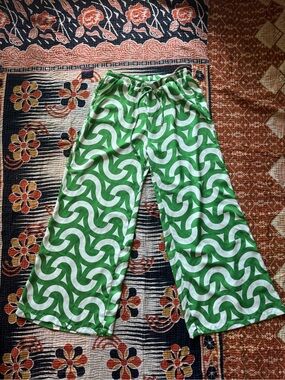 RESA Flowy Printed Wide Leg Pants